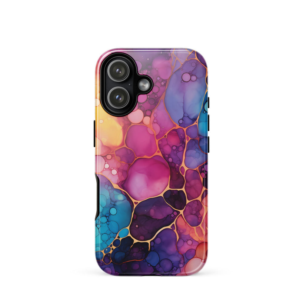 Liquid Crystals iPhone 17 Tough Case 1 - Glossy - https://ascensionemporium.net